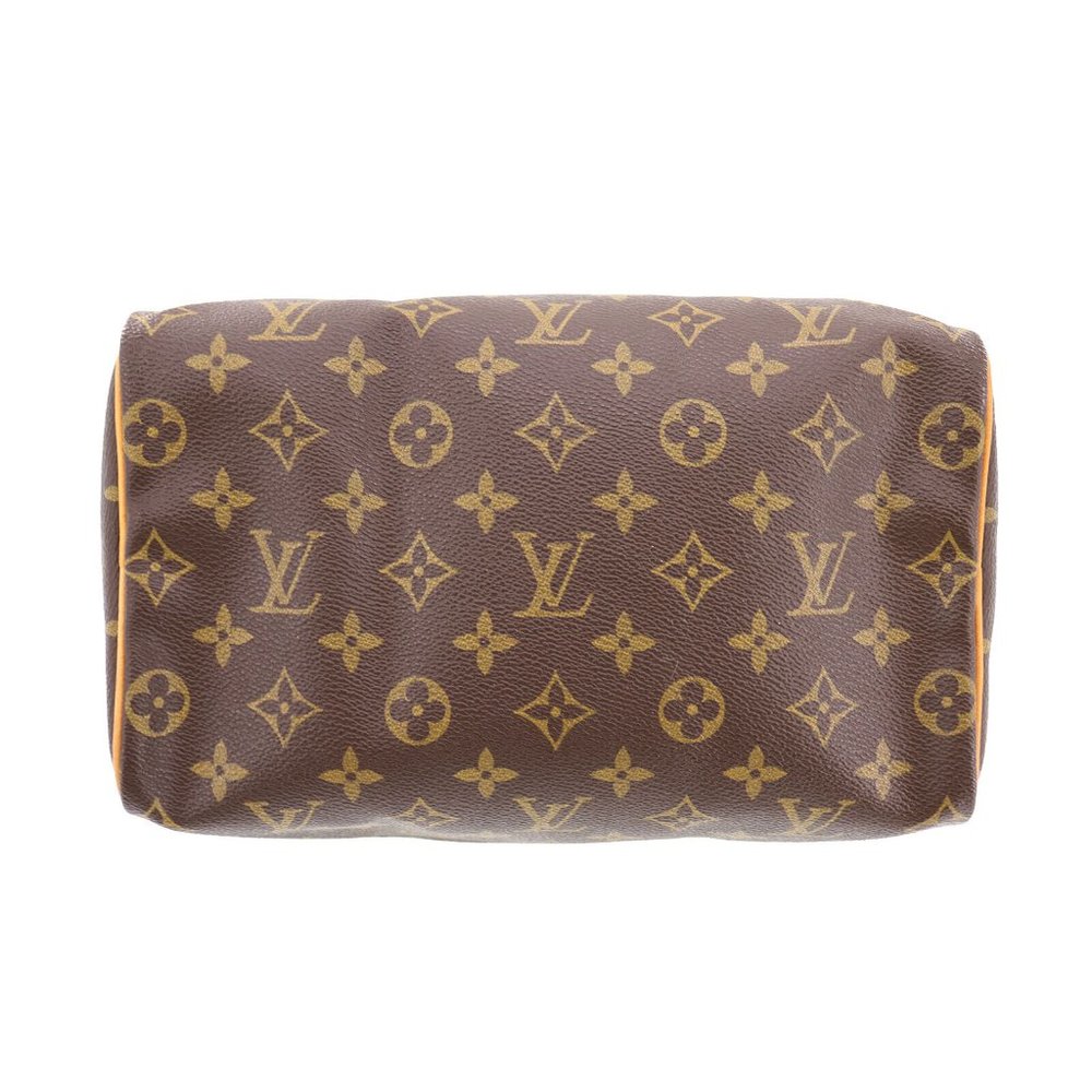 Speedy 25 Monogram Leather Handbag - Picture 5 of 10